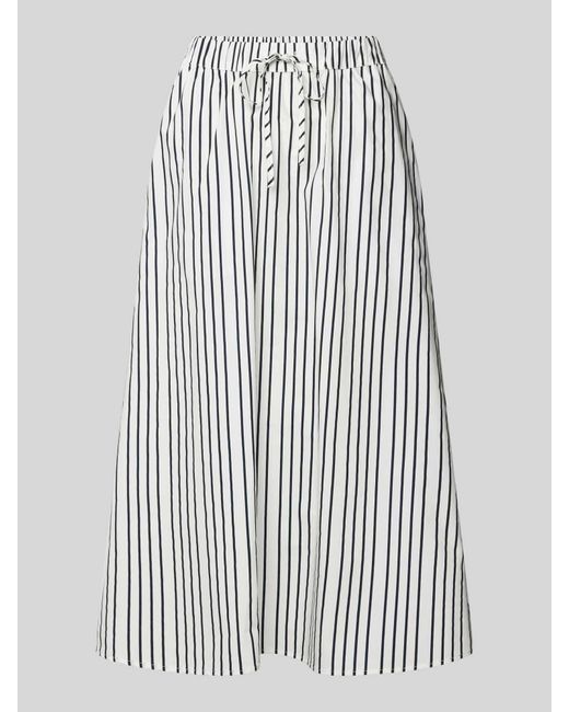 Freequent Midirok Met Tunnelkoord, Model 'Malay' in het White