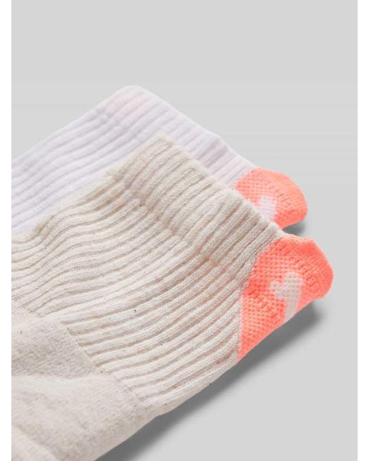 PUMA White Socken mit Label-Detail im 2er-Pack