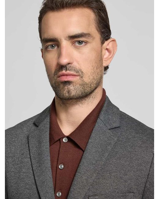 Antony Morato Slim Fit Anzugsakko mit Viskose-Anteil Modell 'Ashe' in Black für Herren
