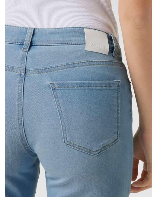 Marc Cain Blue Slim Fit Jeans im 5-Pocket-Design