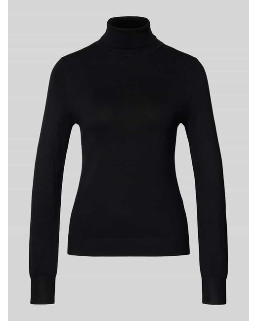 Comma, Blue Strickpullover mit Rollkragen