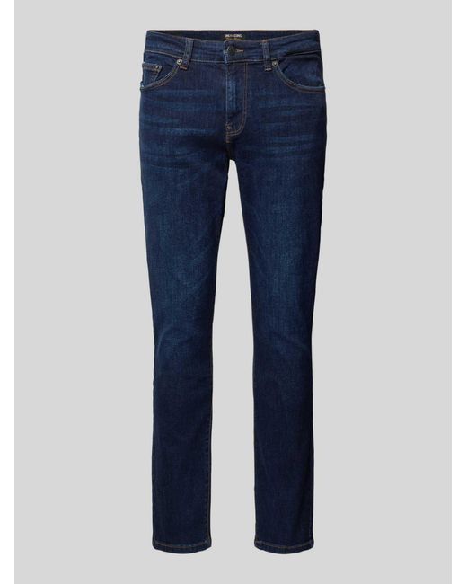 Only & Sons Regular Fit Jeans in het Blue voor heren