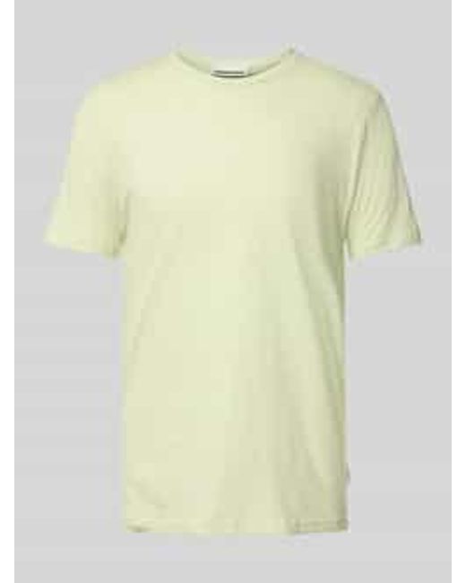 ARMEDANGELS Regular Fit T-Shirt Van Puur Katoen in het Yellow voor heren