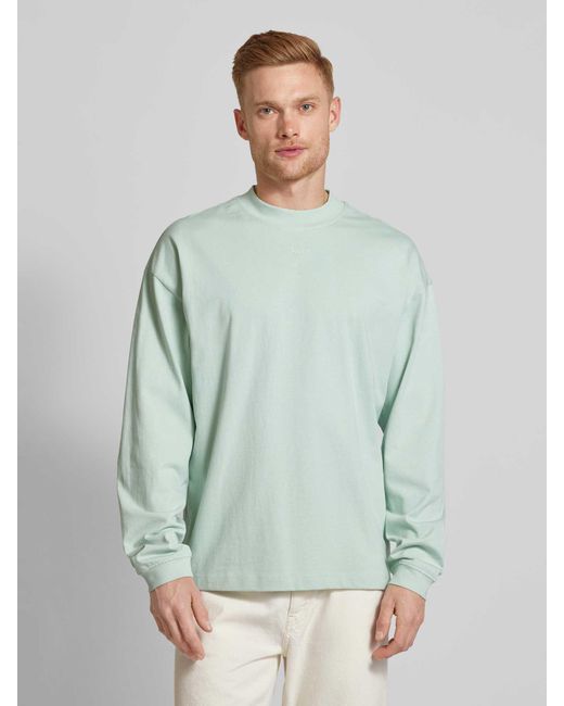 HUGO Sweatshirt mit Label-Detail Modell 'Daposo' in Green für Herren