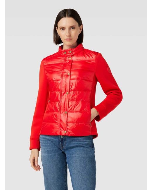 Joop! Red Jacke mit Stehkragen und Steppnähten