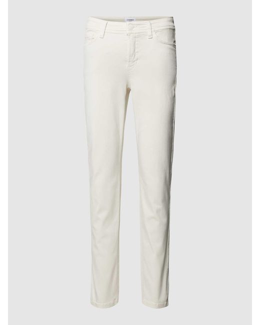 Cambio Jeans Met Verkorte Pijpen in het White voor heren