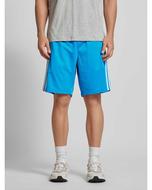 Adidas Originals Regular Fit Shorts mit Label-Stitching Modell 'FBIRD' in Blue für Herren