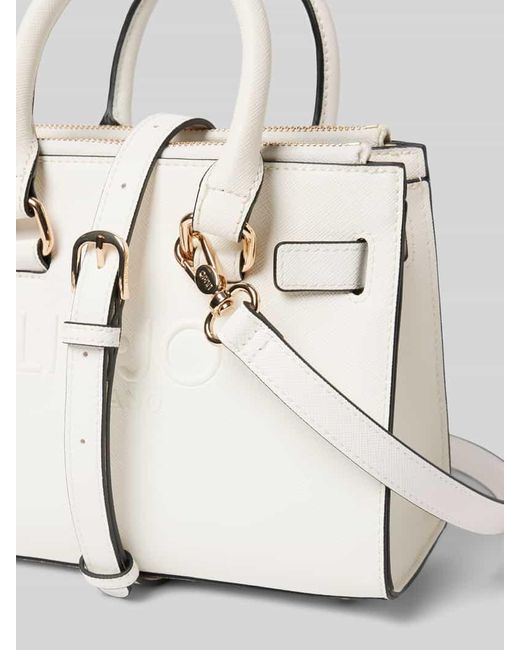Liu Jo Natural Handtasche mit Label-Detail Modell 'HALONA'