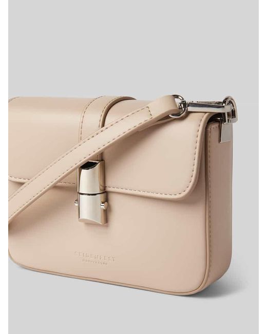 SEIDENFELT Natural Handtasche mit Klickverschluss Modell 'LILLA'