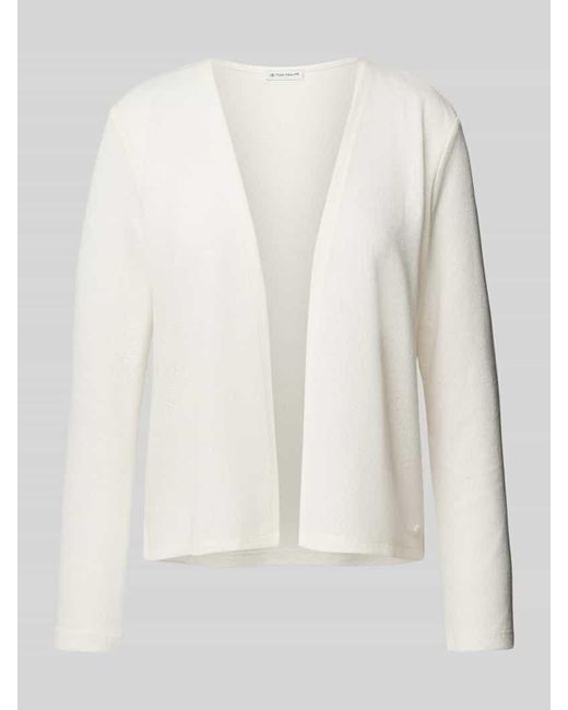 Tom Tailor Natural Regular Fit Cardigan aus Viskose-Mix