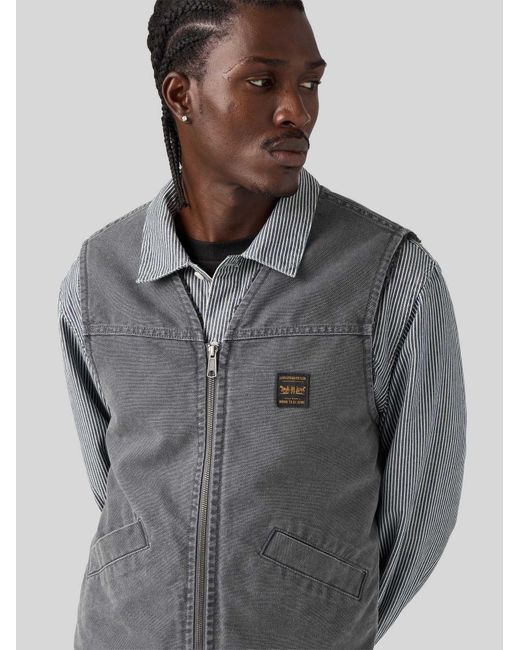 Levi's Bodywarmers in het Gray voor heren