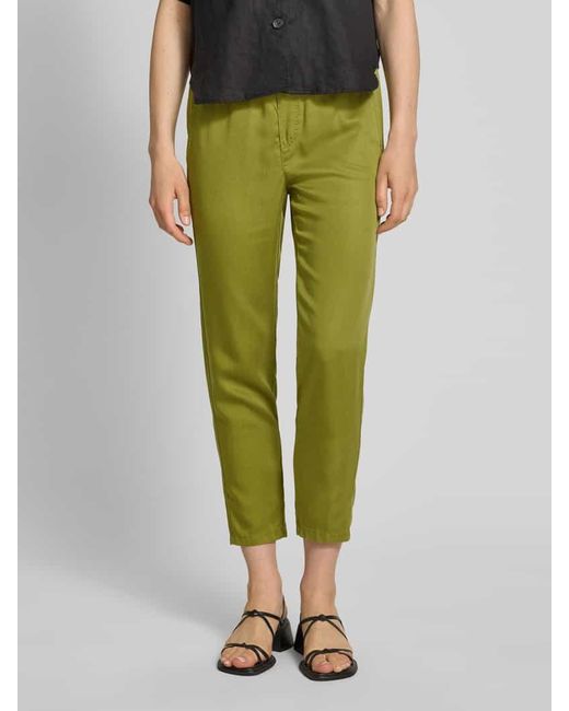 Marc Cain Green Jogpants aus Lyocell mit Tunnelzug Modell 'RHODOS'