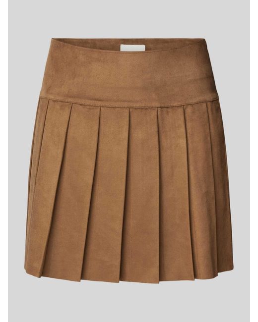 ONLY Licht Uitlopende Rok in het Brown