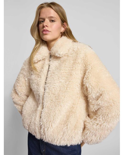 Levi's Teddy- & Faux Fur Jassen in het Natural