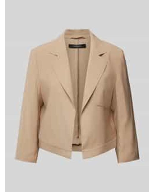 Comma, Blazer Met Borstzak in het Natural