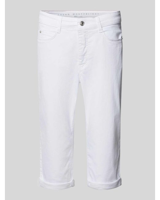 M·a·c Regular Fit Jeans in het White
