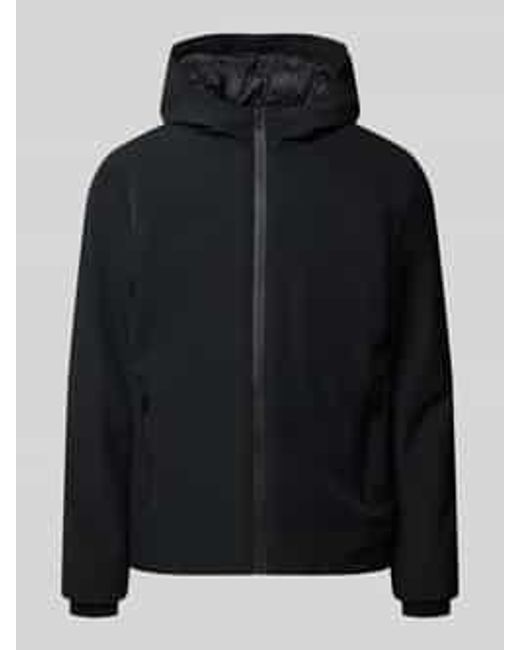 Blend Jack Met Capuchon En Ritszakken, Model 'Eon' in het Black voor heren