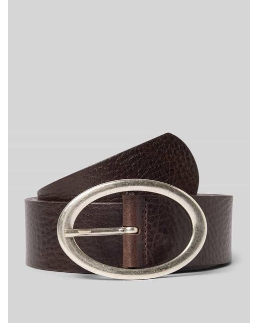 Tom Tailor Brown Gürtel aus Glattleder