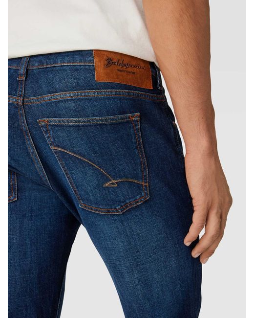 Baldessarini Jeans mit Kontrastnähten Modell 'John Neuer' in Blue für Herren