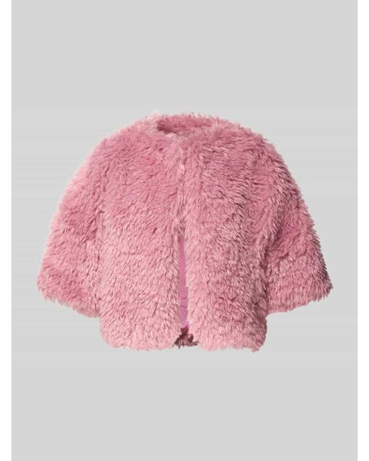 Rinascimento Pink Bolero mit überschnittenen Schultern und 1/2-Arm