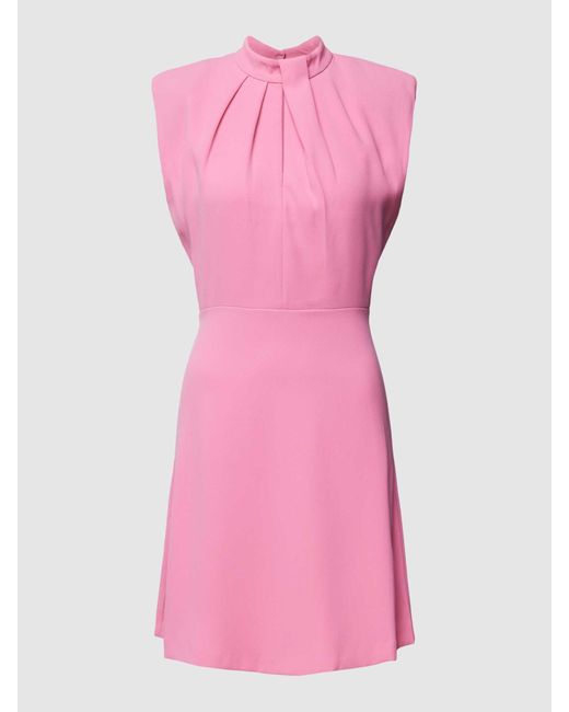 HUGO Mini-jurk Met Ronde Hals in het Pink
