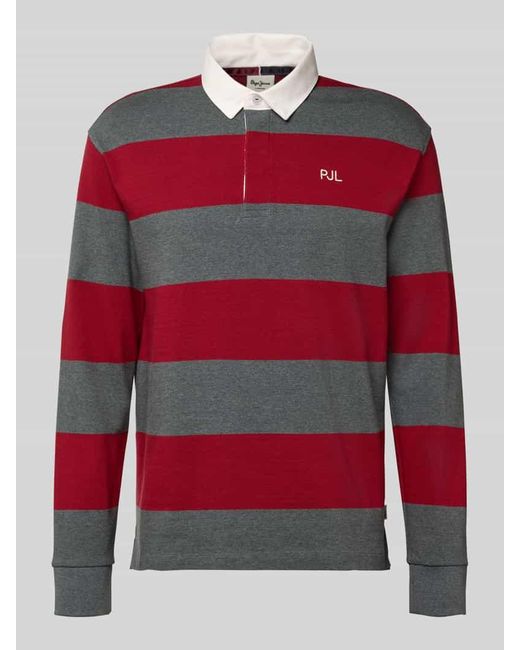 Pepe Jeans Regular Fit Sweatshirt aus reiner Baumwolle Modell 'CRAIG' in Red für Herren