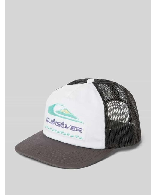 Quiksilver Trucker Cap Mit Label-Stitching Modell 'Oasis' in Gray für Herren