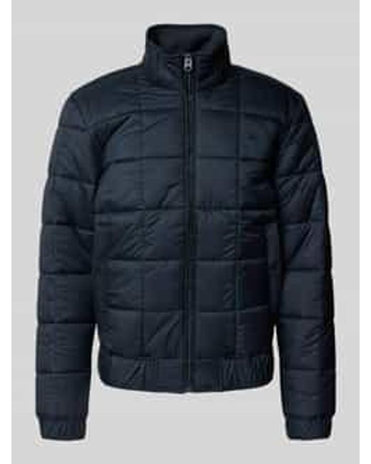 G-Star Gewatteerd Jack Met Opstaande Kraag, Model 'Meefic' in het Blue voor heren
