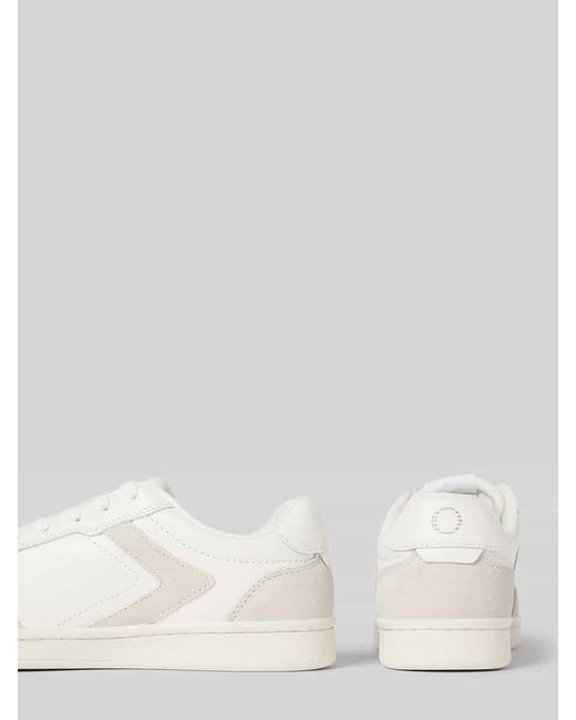 Marc O' Polo Natural Low Top Sneaker Aus Echtem Leder