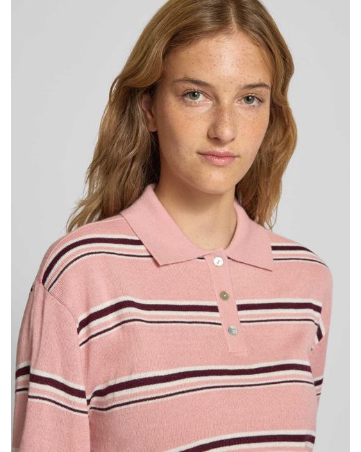 LeGer By Lena Gercke Gebreide Pullover Met Polokraag, Model 'Lilith' in het Pink
