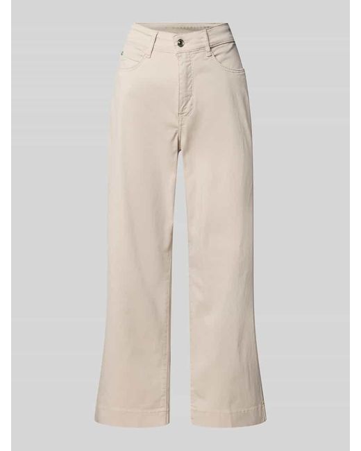 M·a·c Natural Wide Leg Culotte im 5-Pocket-Design Modell 'Dream'