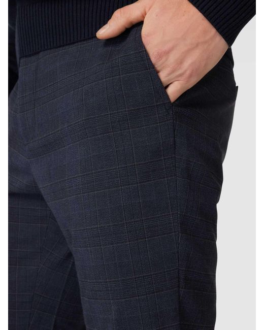 Matíníque Anzughose mit Glencheck-Muster in Blue für Herren