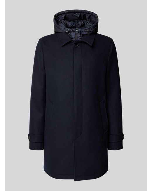 Geox Functioneel Jack Met Wolmix, Model 'Monreale' in het Blue voor heren