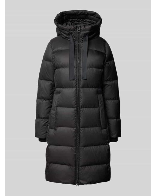Marc O' Polo Black Regular Fit Daunenmantel mit Daunen-Feder-Füllung