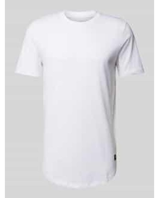 Jack & Jones T-shirt Met Labelpatch in het White voor heren