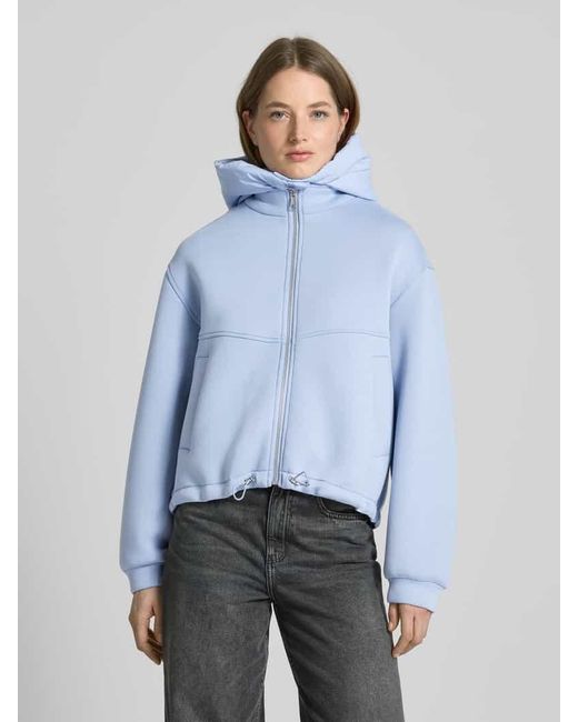 Zero Blue Sweatjacke mit Kapuze