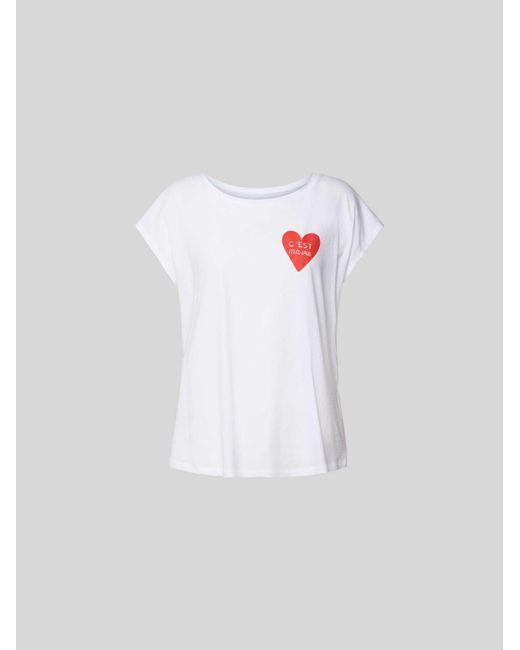 Juvia T-Shirts in het White