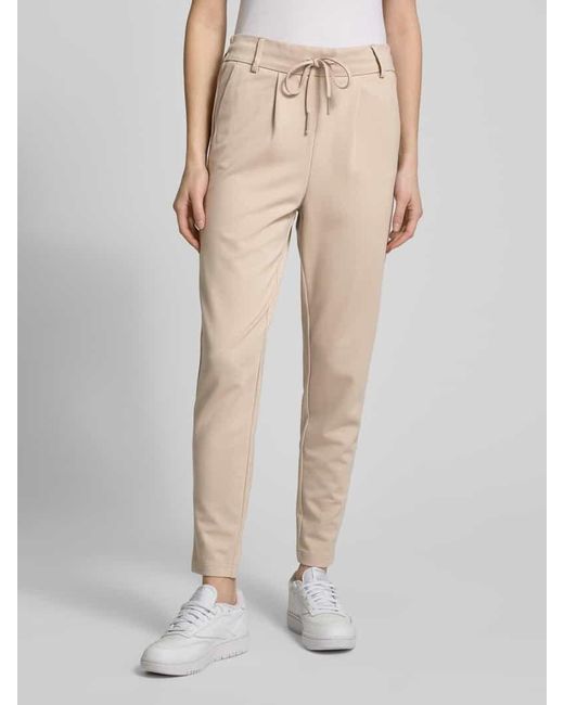 ONLY Natural Regular Fit Stoffhose Aus Viskose-Mix Modell 'Poptrash Life Easy'