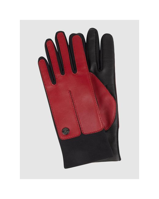 Roeckl Sports Touchscreen-Handschuhe aus Leder in Rot | Lyst DE