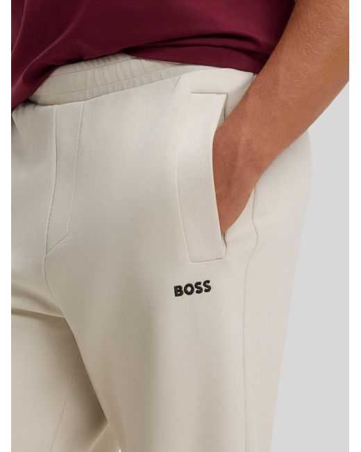 Boss Boss Sweatpants in het White voor heren