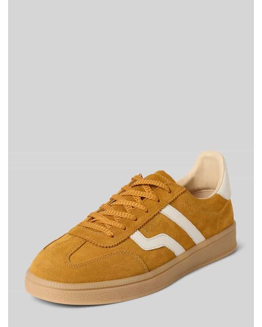 Gant Natural Sneaker aus Leder mit Schnürung Modell 'Cuzima'