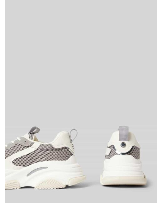 Steve Madden White Sneaker mit Plateausohle Modell 'POSSESSION-E'