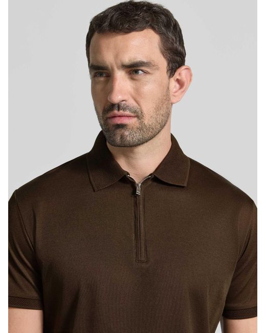 SELECTED Poloshirts in het Brown voor heren