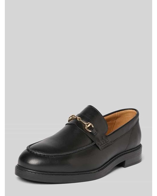 SELECTED Loafer aus echtem Leder Modell 'BLAKE' in Black für Herren