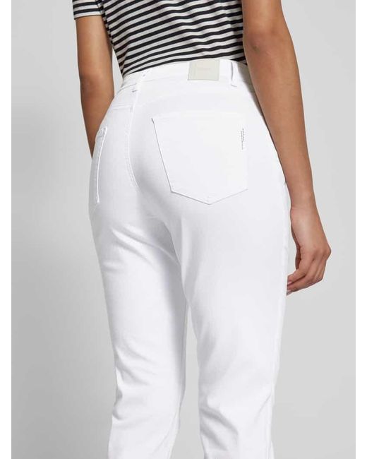 Brax White Regular Fit Jeans in 7/8-Länge