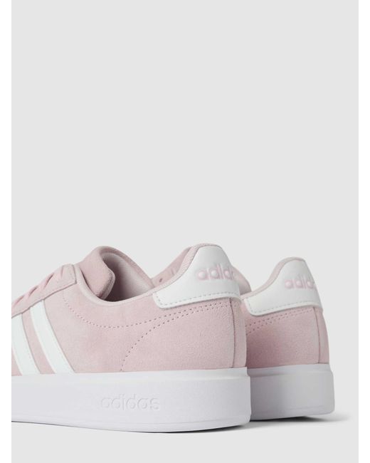 Adidas Sneakers Met Labeldetail in het Pink
