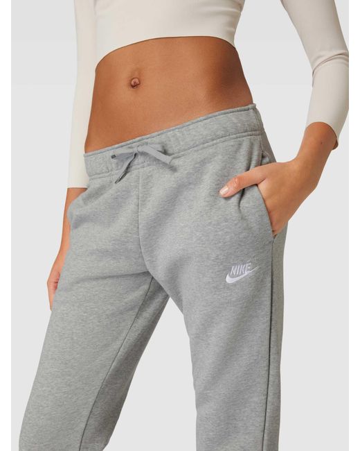 Nike Sweatpants mit Label-Stitching in Gray für Herren