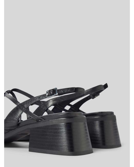 Vagabond Black Sandaletten mit verstellbarem Verschluss Modell 'INES'