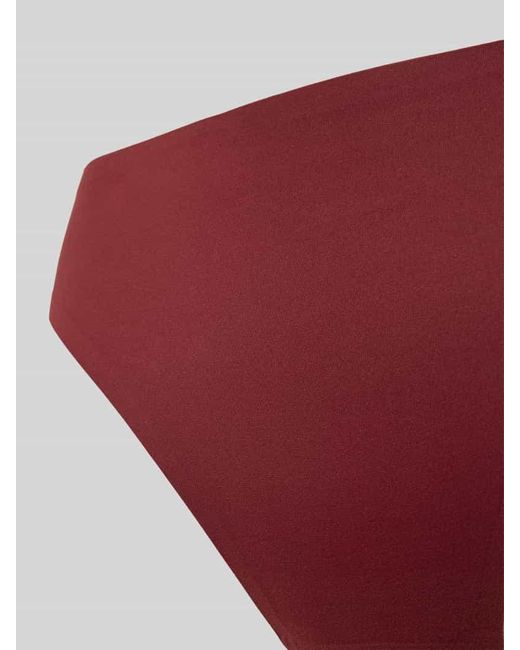 Calvin Klein Red Slim Fit Bikini Brief mit floralem Spitzenbesatz