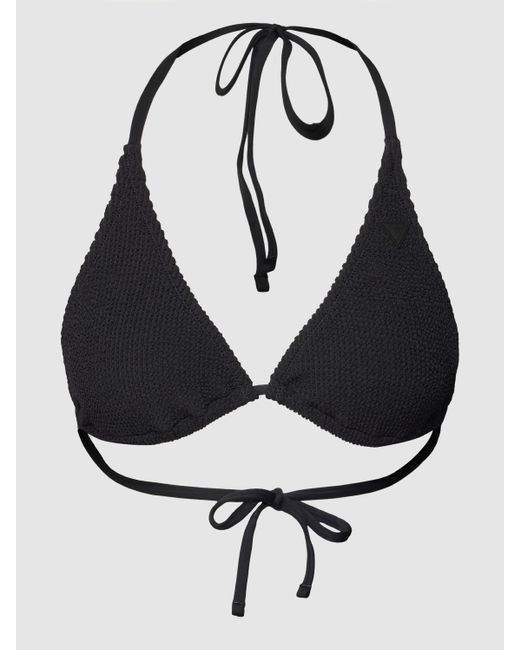 Guess Bikini-Oberteil mit Label-Detail in Schwarz | Lyst AT